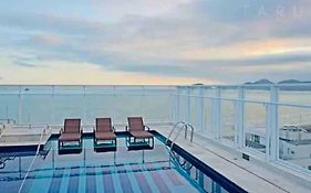 Flat vista mar em Santos
